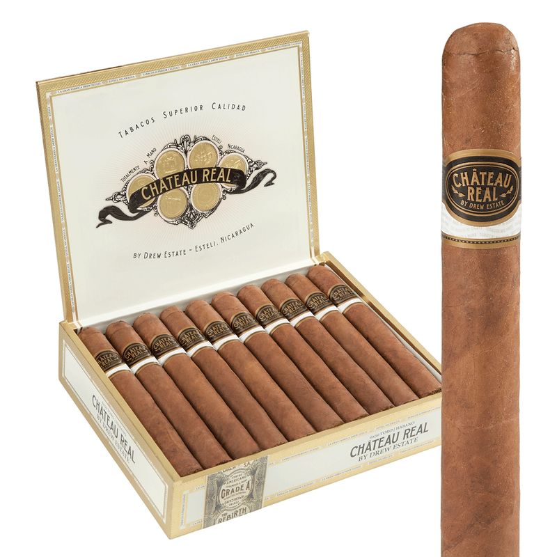 Drew Estate Chateau Real Habano Toro Box of 20