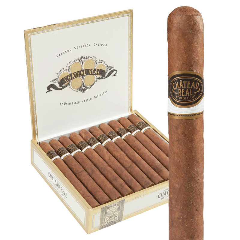 Drew Estate Chateau Real Habano Churchill Box of 20