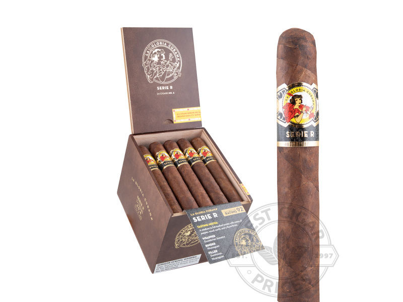 La Gloria Cubana Serie R #6 Natural - 24 Cigars