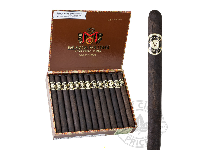 Macanudo Baron De Rothchild Maduro - 25 Cigars