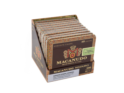 Macanudo Ascot Maduro - 100 Cigarillos