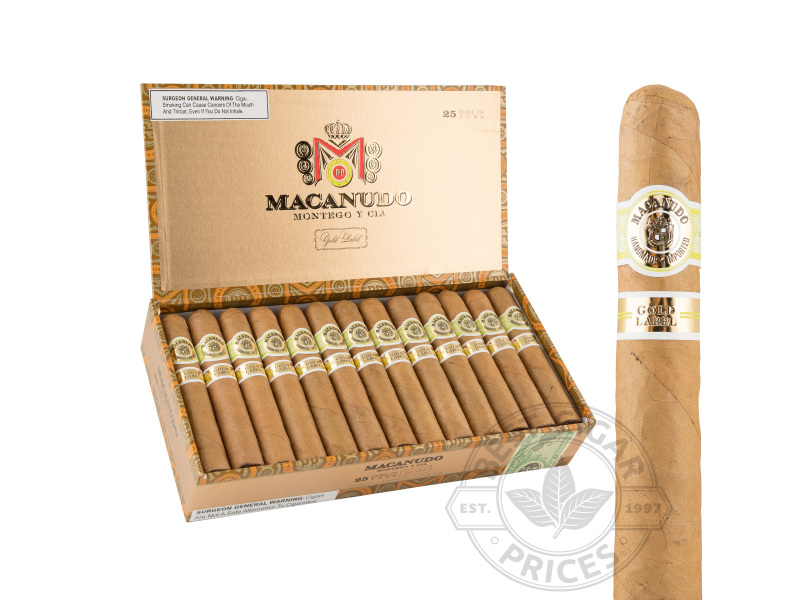 Macanudo Gold Label Duke Of York - 25 Cigars