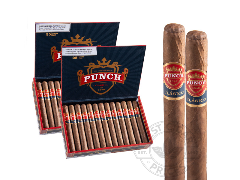 Punch London Club Natural - 50 Cigars