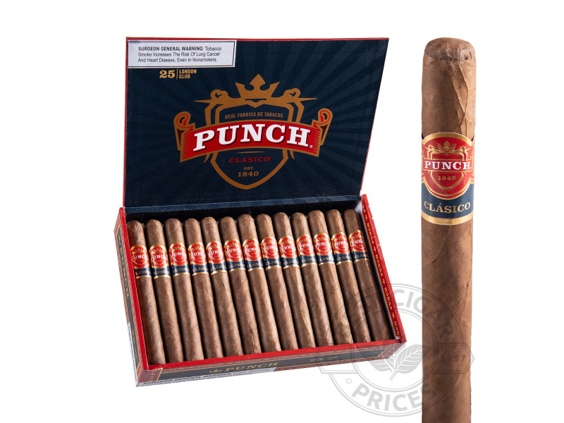 Punch London Club Natural - 25 Cigars