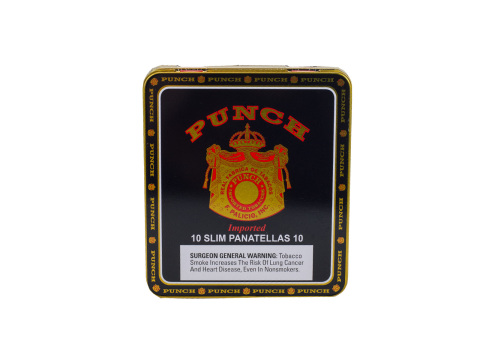 Punch Slim Panatelas Natural - Tin - 10 Total Cigars
