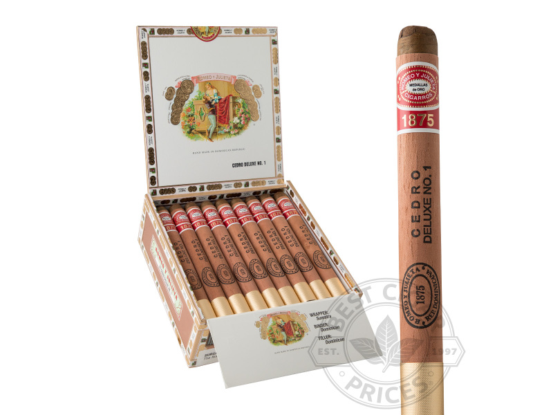 Romeo Y Julieta 1875 Cedro Delux #1 - 25 Cigars