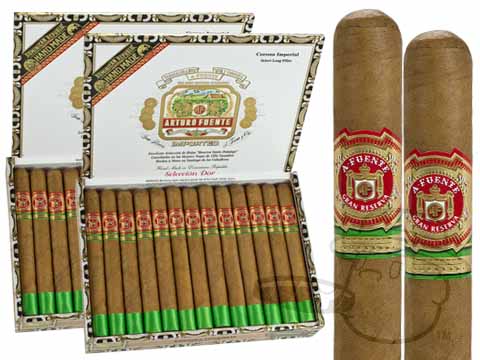 Arturo Fuente Corona Imperials Seleccion D'Or Natural Shade Grown - 50 Cigars