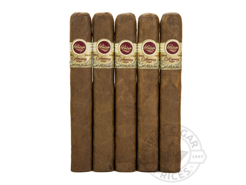 Padron Anniversario Serie 1964 Imperiales Natural - 5 Cigars