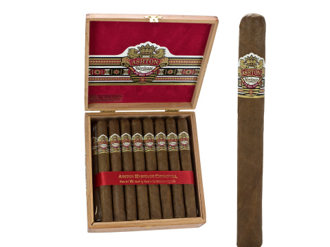 Ashton Heritage Puro Sol Churchill - 25 Cigars