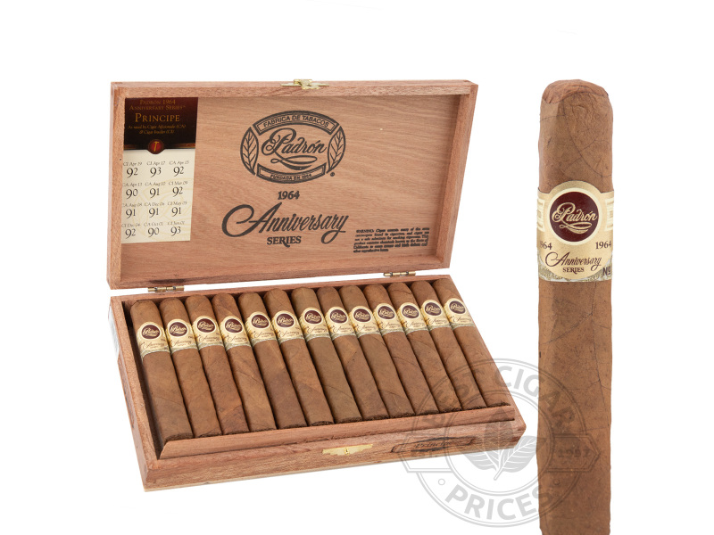 Padron Anniversario Serie 1964 Principe Natural - 25 Cigars
