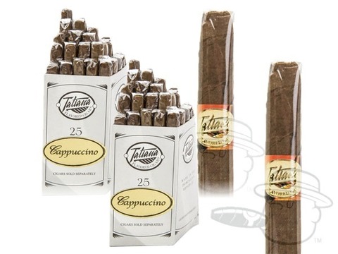Tatiana Miniature Cappucino Bundle - 50 Cigars