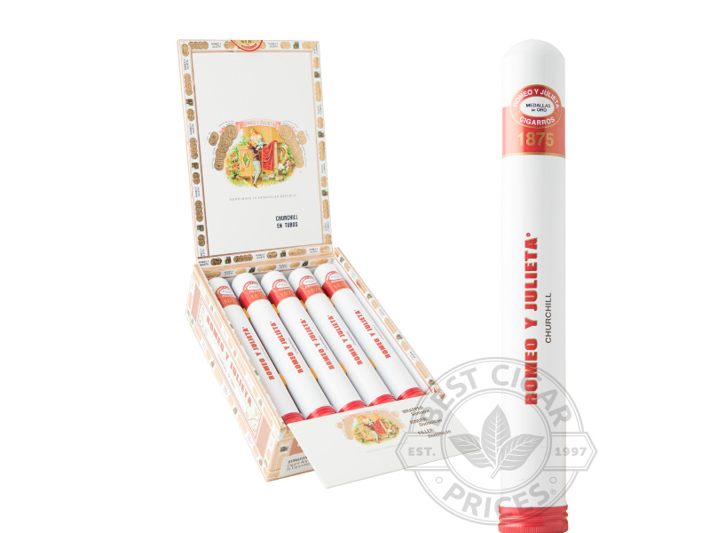 Romeo Y Julieta 1875 Churchill En Tubo - 10 Cigars