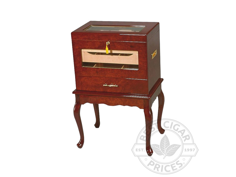 Geneve 500 Cigar Glasstop Humidor By Humidor Supreme - Box of 20