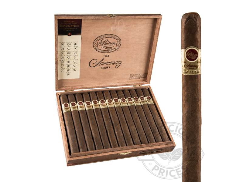 Padron Anniversario Serie 1964 Diplomaticos Maduro - 25 Cigars