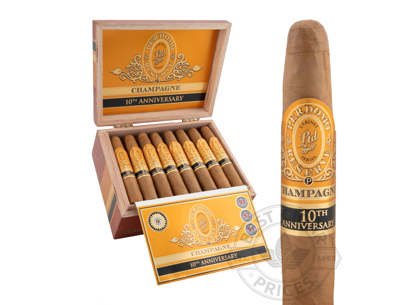 Perdomo Reserve 10th Anniversary Champagne Figurado - 25 Cigars