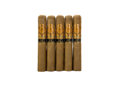 Perdomo Reserve 10th Anniversary Champagne Robusto - 5 Cigars
