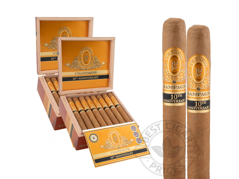 Perdomo Reserve 10th Anniversary Champagne Epicure - 50 Cigars