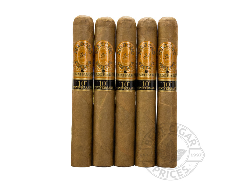 Perdomo Reserve 10th Anniversary Champagne Epicure - 5 Cigars