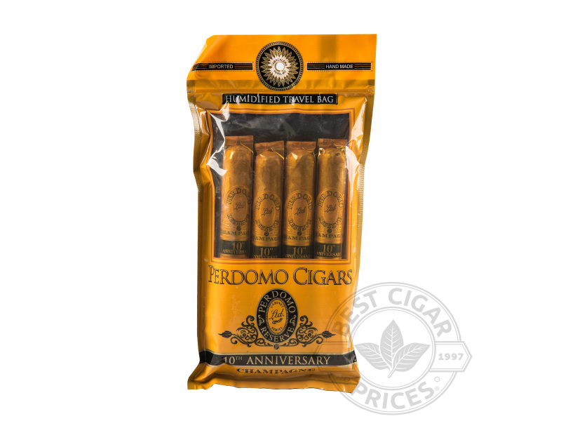 Perdomo Reserve 10th Anniversary Champagne Epicure - 4 Cigars