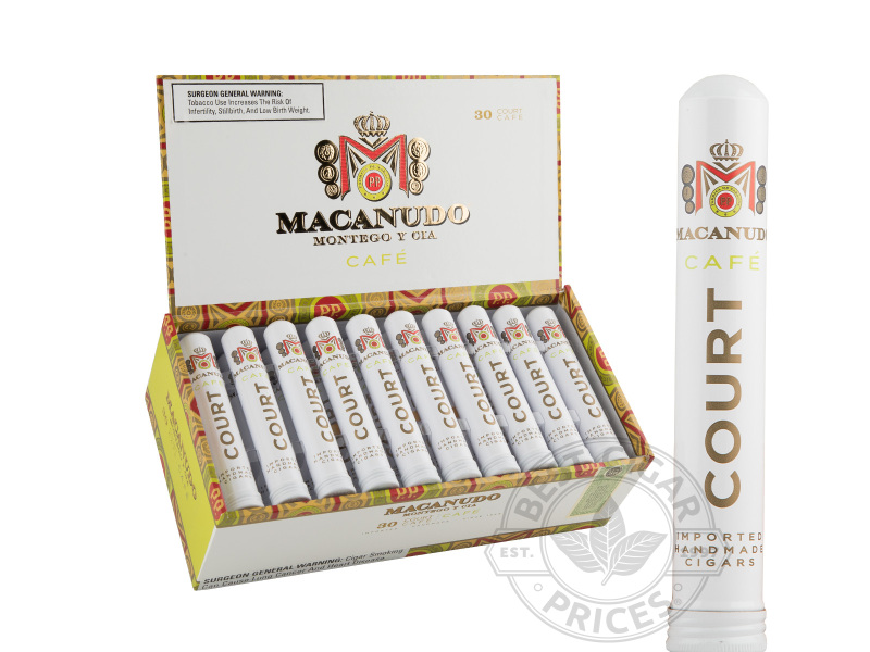 Macanudo Court Cafe Tube - 30 Cigars
