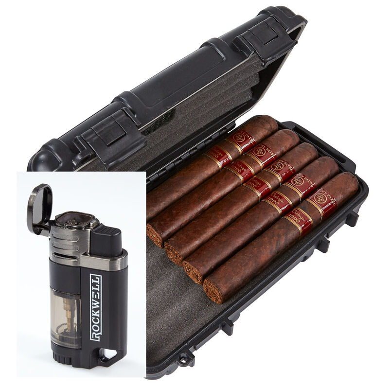 Grab 'n Go Kit: Rocky Patel Vintage + Herf-a-Dor Robusto 5-Cigar Sampler