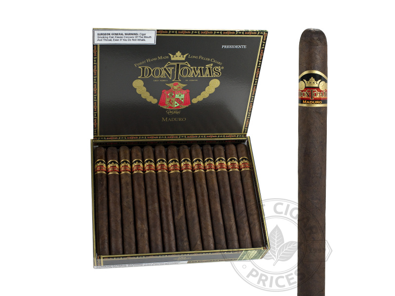 Don Tomas Clasico Presidente Maduro - 25 Cigars