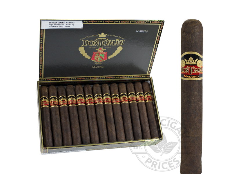 Don Tomas Clasico Robusto Maduro - 25 Cigars