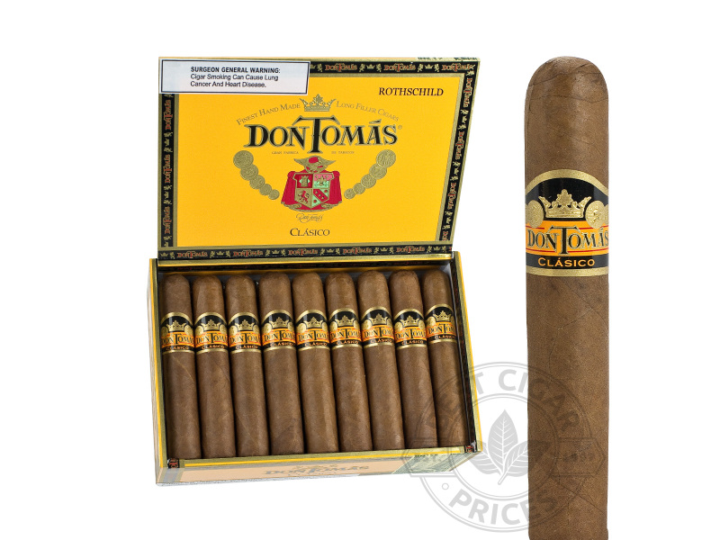 Don Tomas Clasico Rothschild Natural - 25 Cigars
