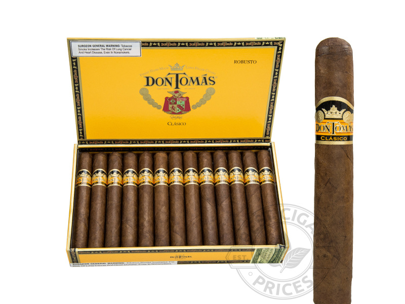 Don Tomas Clasico Robusto Natural - 25 Cigars
