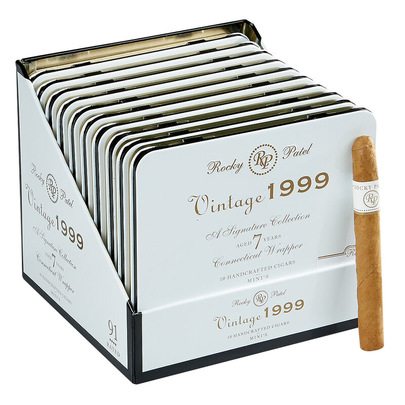 Rocky Patel Vintage 1999 Connecticut Cigarillos Tins - Minis Pack of 100
