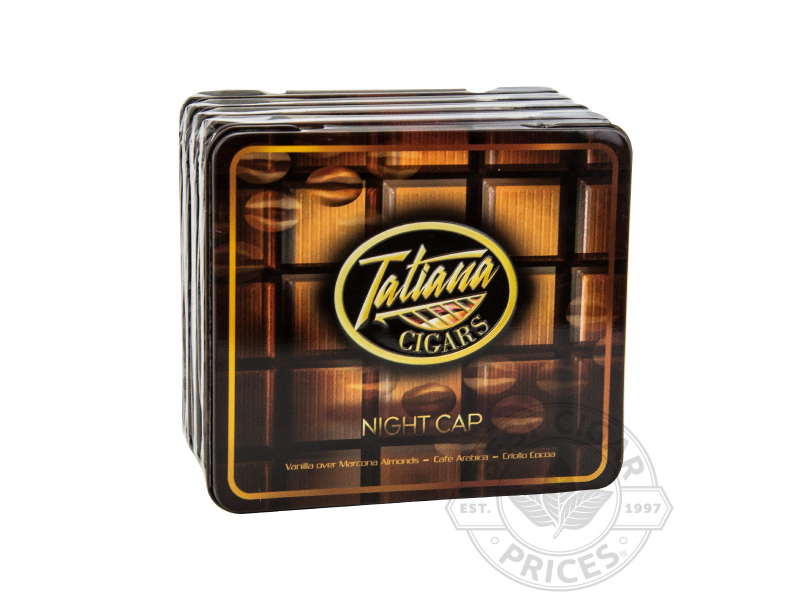 Tatiana Trio Petite Night Cap Tins - 50 Cigarillos