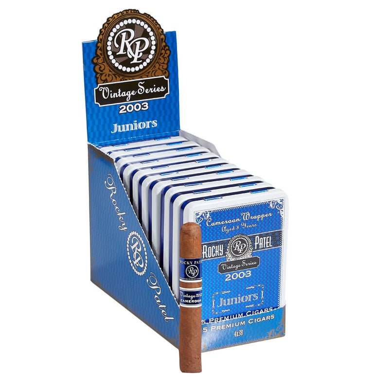 Rocky Patel Vintage '03 Cameroon Cigarillos Tins - Juniors Petite Corona Pack of 50