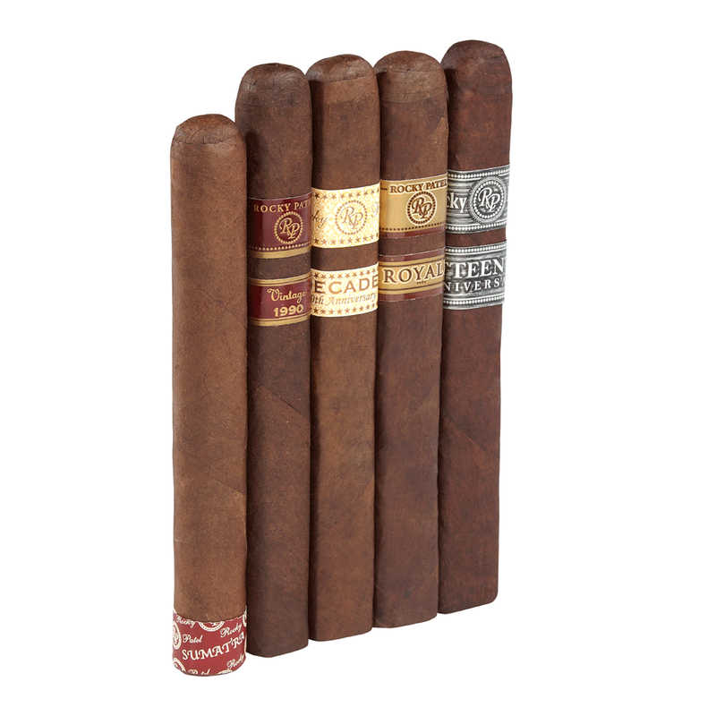 Rocky Patel 5-Star Sampler Toro 5-Cigar Sampler
