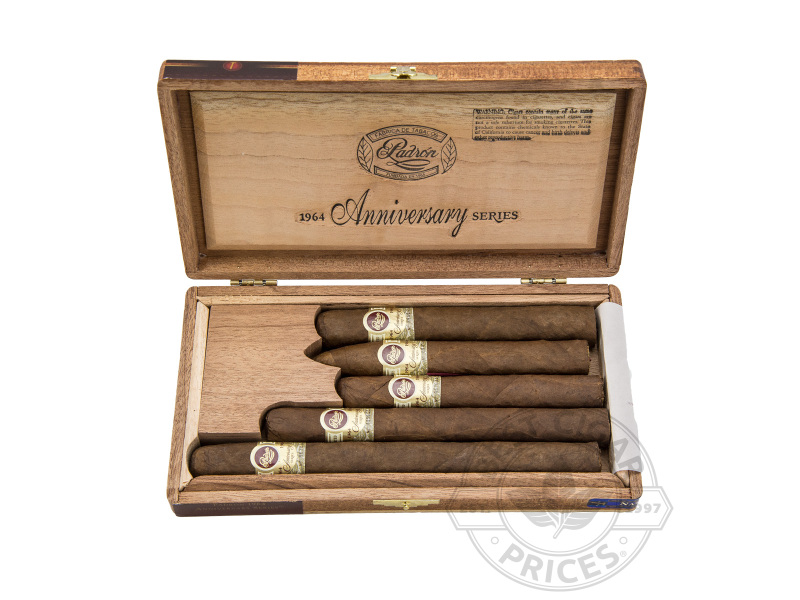 Padron Anniversario Serie 1926 Natural Four Cigar Assortment Sampler - 4 Cigars