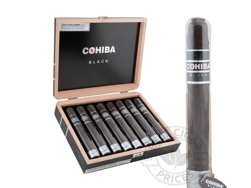 Cohiba Black Robusto Crystal - 8 Cigars