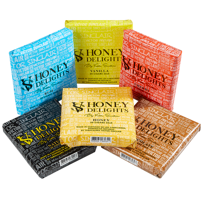 Honey Delights 120-Cigar Sampler Cigarillos