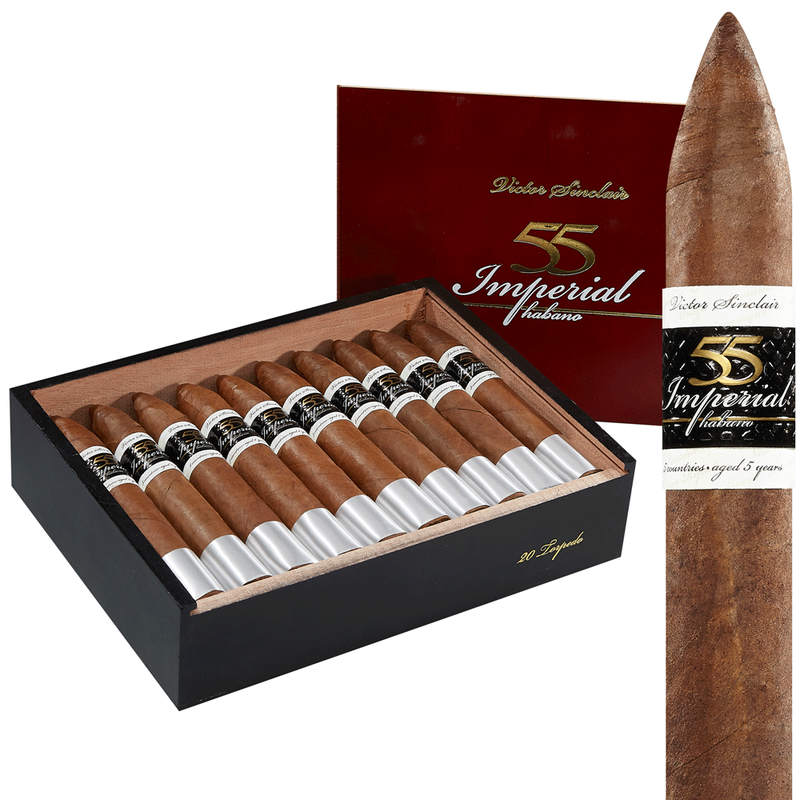 Victor Sinclair Series 55 Imperial Habano Box of 20