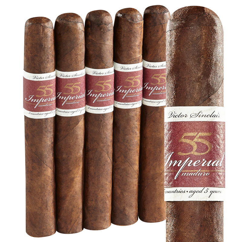 Victor Sinclair Series 55 Imperial Maduro Pack of 5