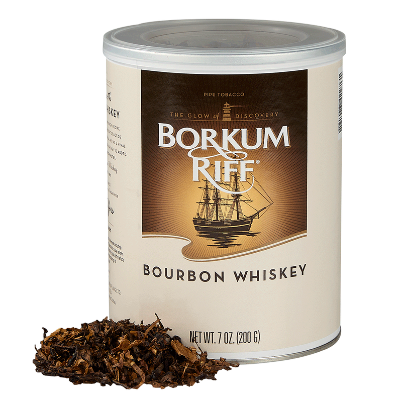 Borkum Riff Bourbon Whiskey Pipe Tobacco 7 Ounce Can