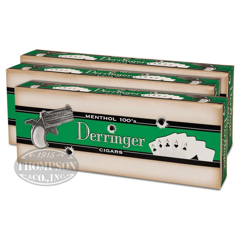 Derringer Filtered Menthol Cigarillos Pack of 200 [10/20]