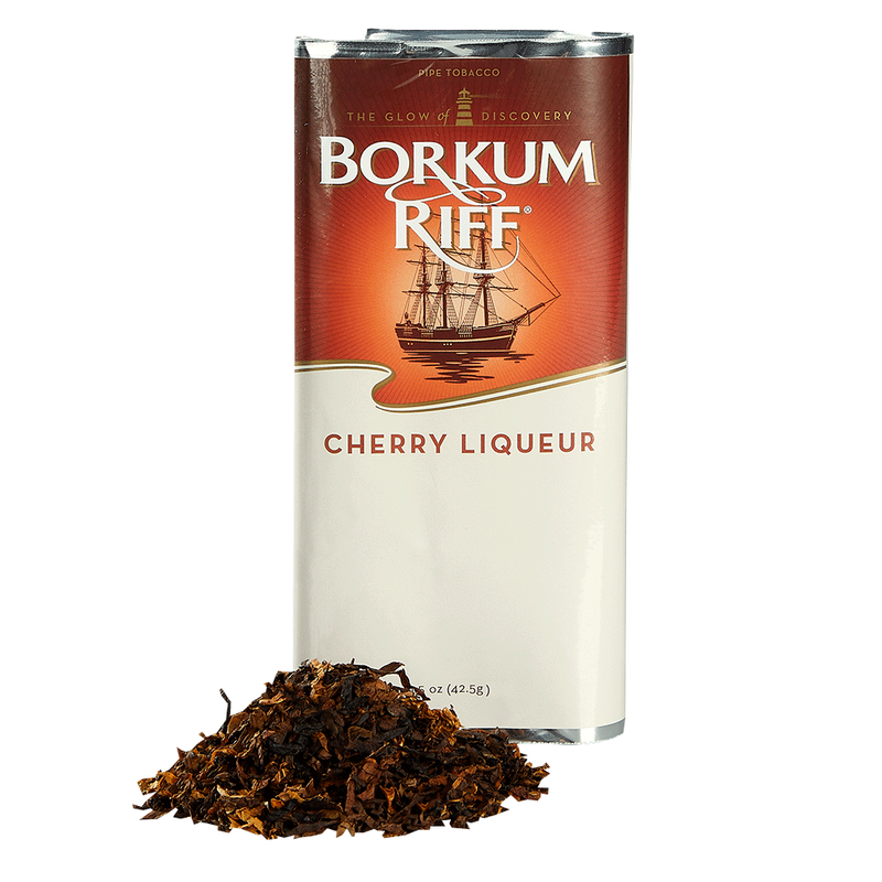 Borkum Riff Cherry Liquor Pipe Tobacco 1.5 Ounce Pouch