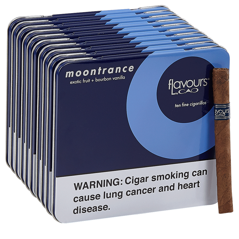 CAO Flavours Tins 100 pack - Moontrance Cigarillos Pack of 100