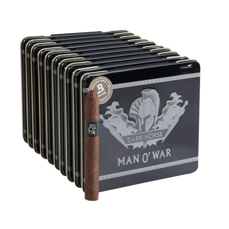 Man O' War Dark Horse S.E. Cigarillo Cigarillos Pack of 50