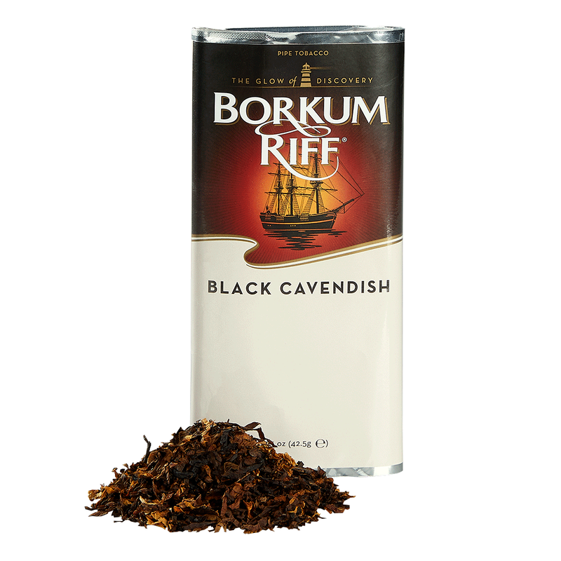 Borkum Riff Black Cavendish Pipe Tobacco 1.5 Ounce Pouch
