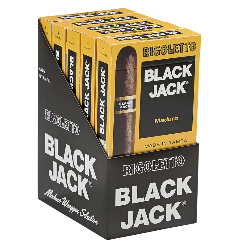 Rigoletto Black Jack Maduro Pack of 20