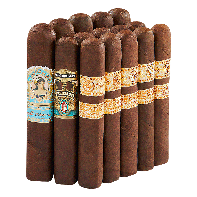 95+ Rated Box-Pressed Triple Up Robusto 15-Cigar Sampler