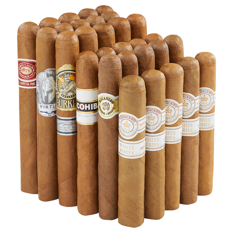 Old Glory Mega-Haul Robusto 30-Cigar Sampler