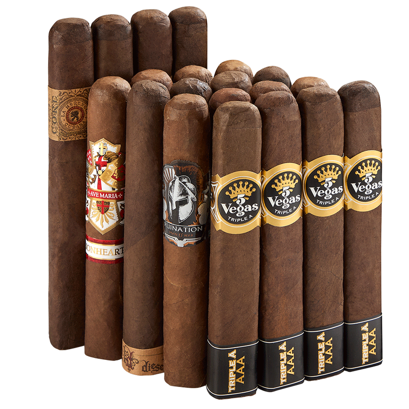 AJ Fernandez's Full-Bodied Mega-Selection Robusto 20-Cigar Sampler