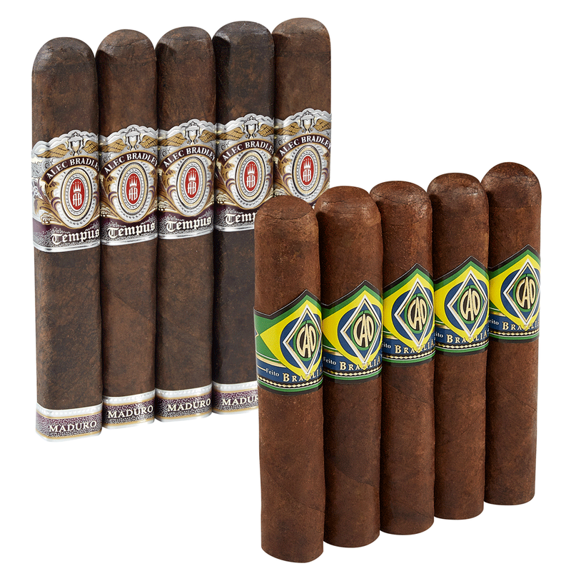 Double Down 90-Rated CAO vs Alec Bradley Toro 10-Cigar Sampler