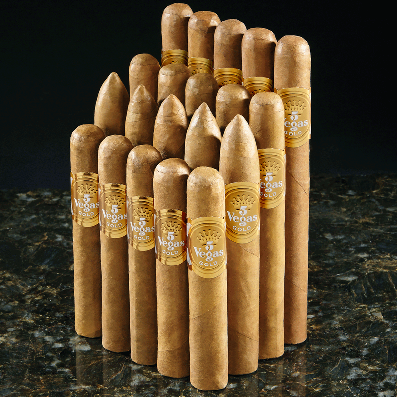 5 Vegas Gold Mega-Sampler Robusto 20-Cigar Sampler
